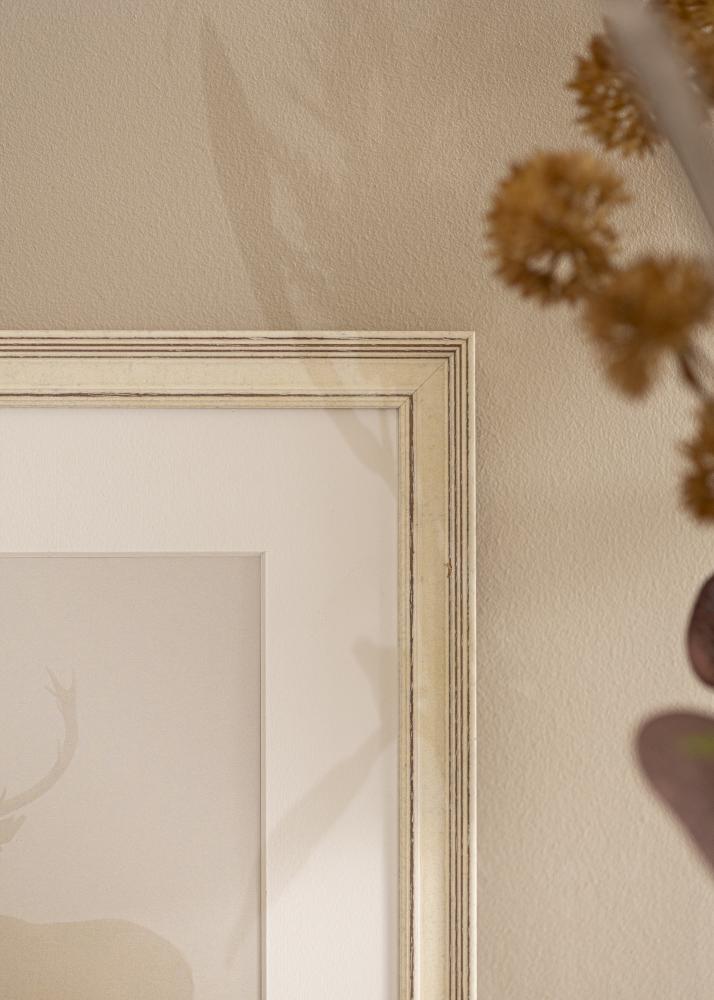 Galleri 1 Frame Shabby Chic Acrylic glass White 50x50 cm