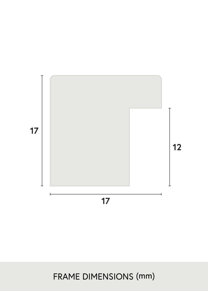 Jämtlands Ramfabrik Frame Kent Acrylic Glass Red 20x30 cm