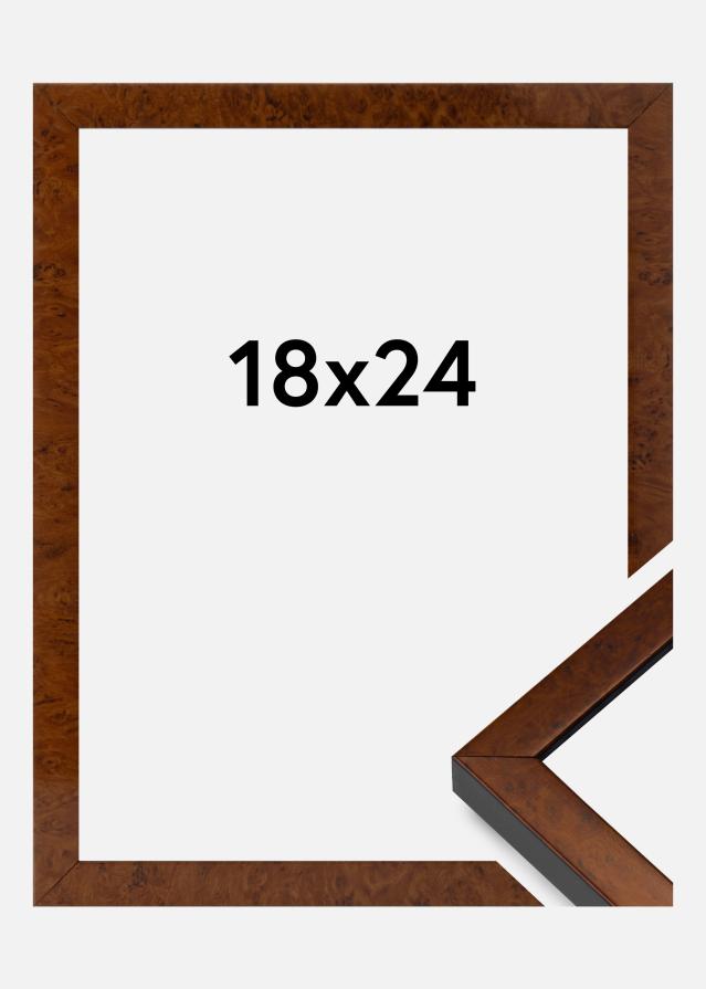 Mavanti Frame Ares Acrylic Glass Burr Walnut 18x24 cm