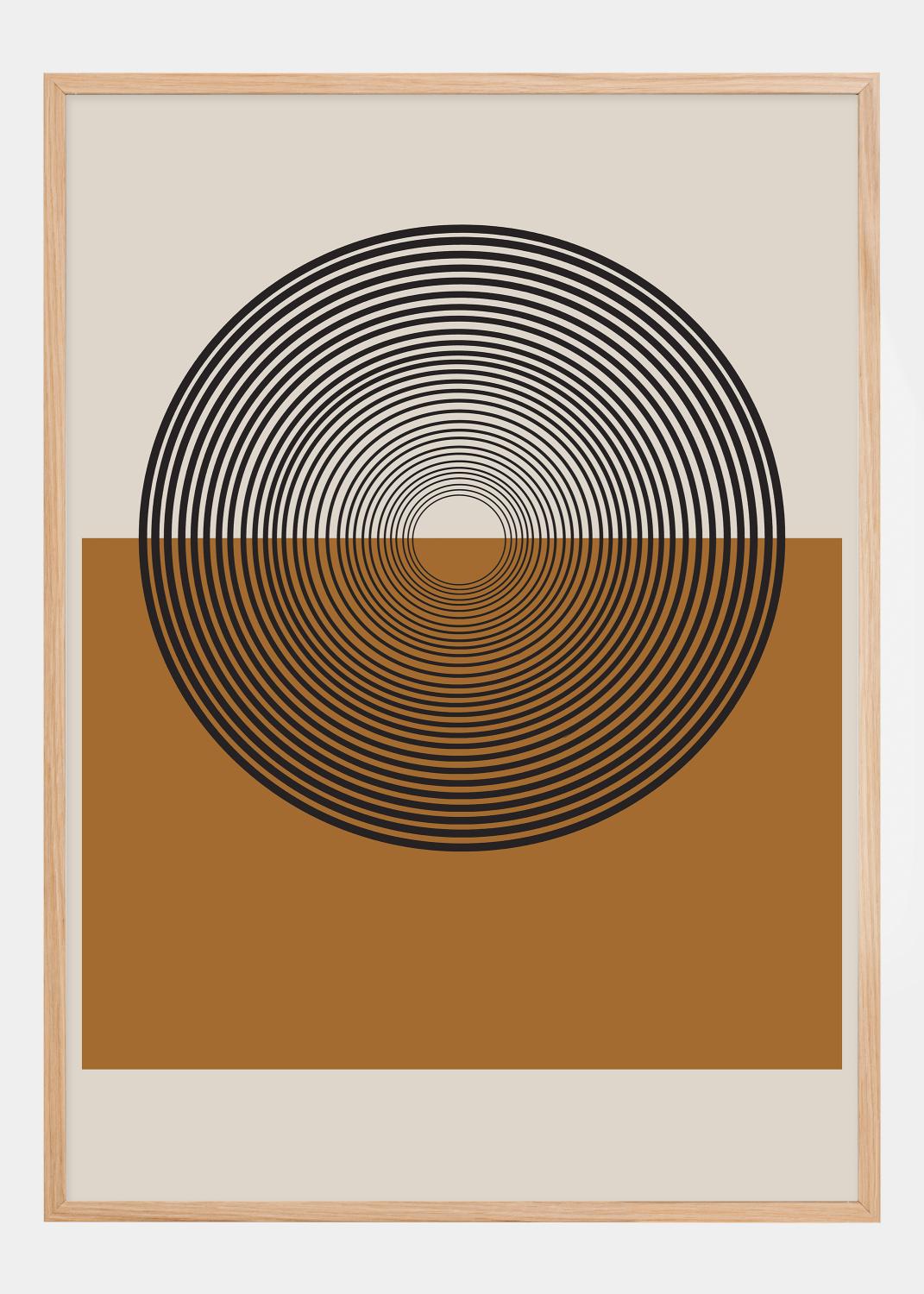 Product Image for Retro Landscape Poster (21x29.7 cm (A4))