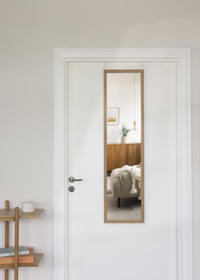 BGA Mirror Overdoor Oak 34x126 cm