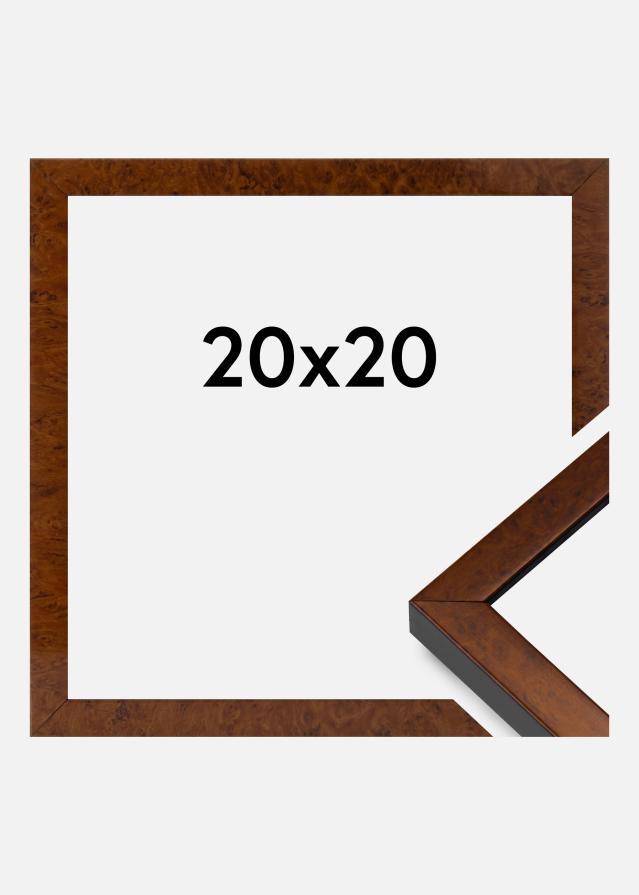 Mavanti Frame Ares Acrylic Glass Burr Walnut 20x20 cm