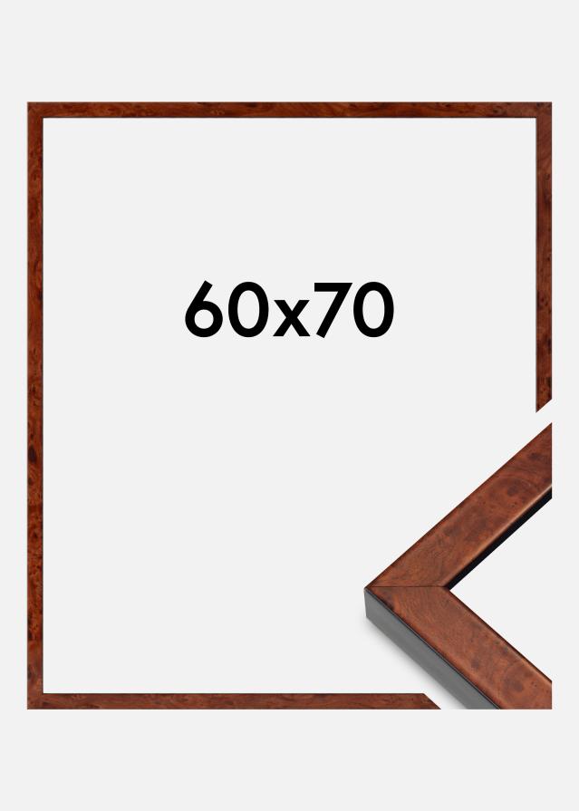 Mavanti Frame Hermes Acrylic Glass Burr Walnut 60x70 cm