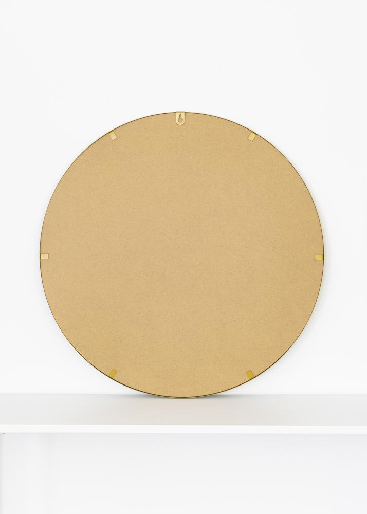 KAILA KAILA Round Mirror Triangles - Gold 55 cm Ø