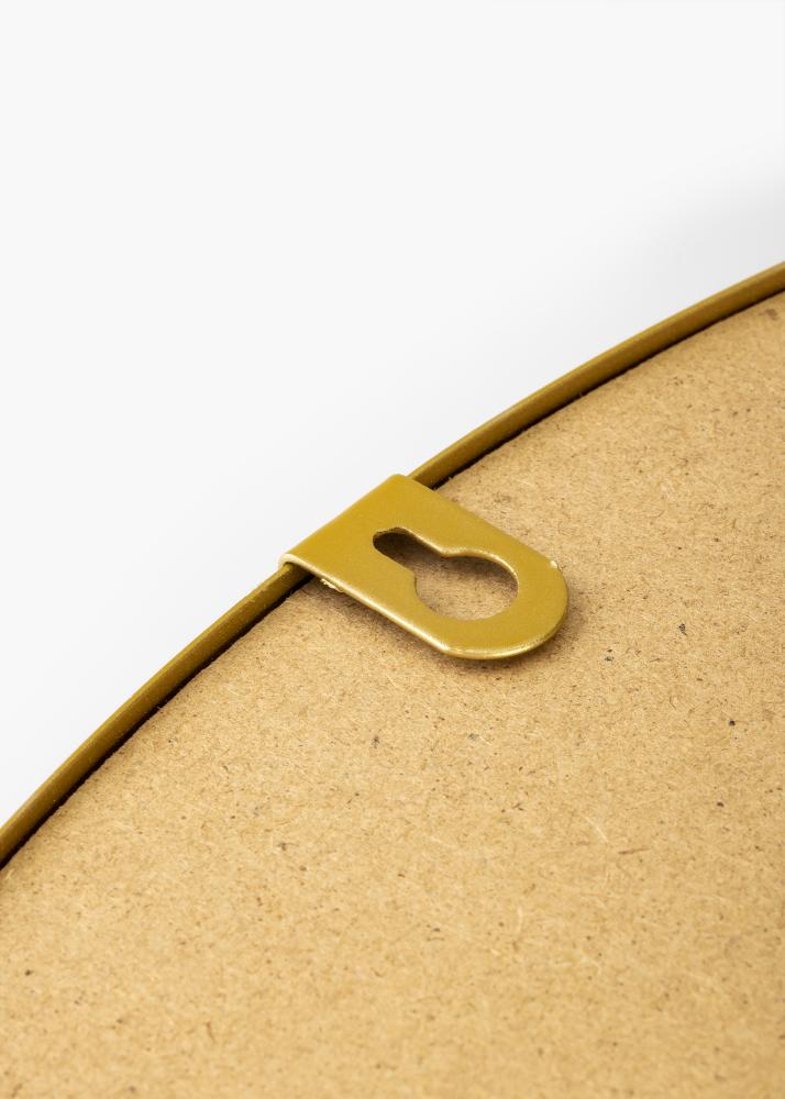 KAILA KAILA Round Mirror Triangles - Gold 55 cm Ø