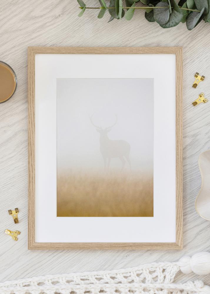 Jämtlands Ramfabrik Frame Trendy Acrylic glass Oak 27x32 cm