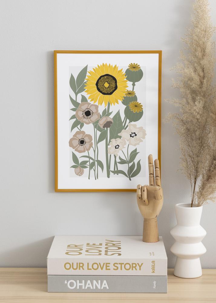 Walther Frame New Lifestyle Acrylic Glass Coffee Brown 70x100 cm