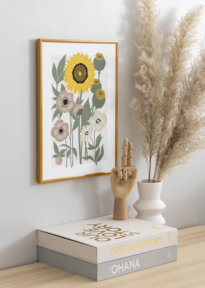 Walther Frame New Lifestyle Acrylic Glass Coffee Brown 70x100 cm