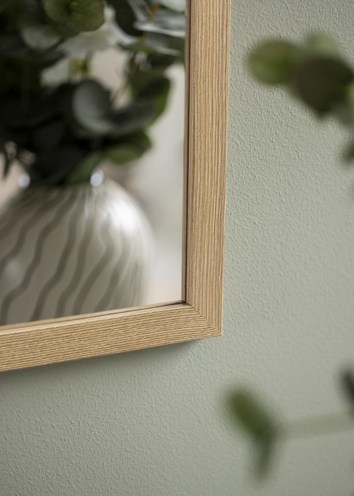 BGA Mirror Overdoor Oak 34x126 cm