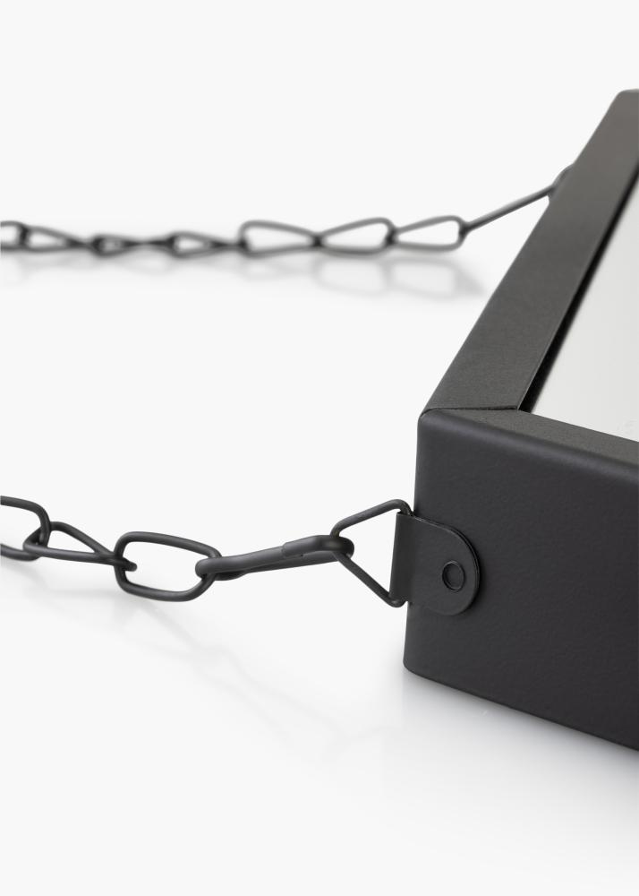 KAILA KAILA Mirror Hex Chain - Black 39x45 cm