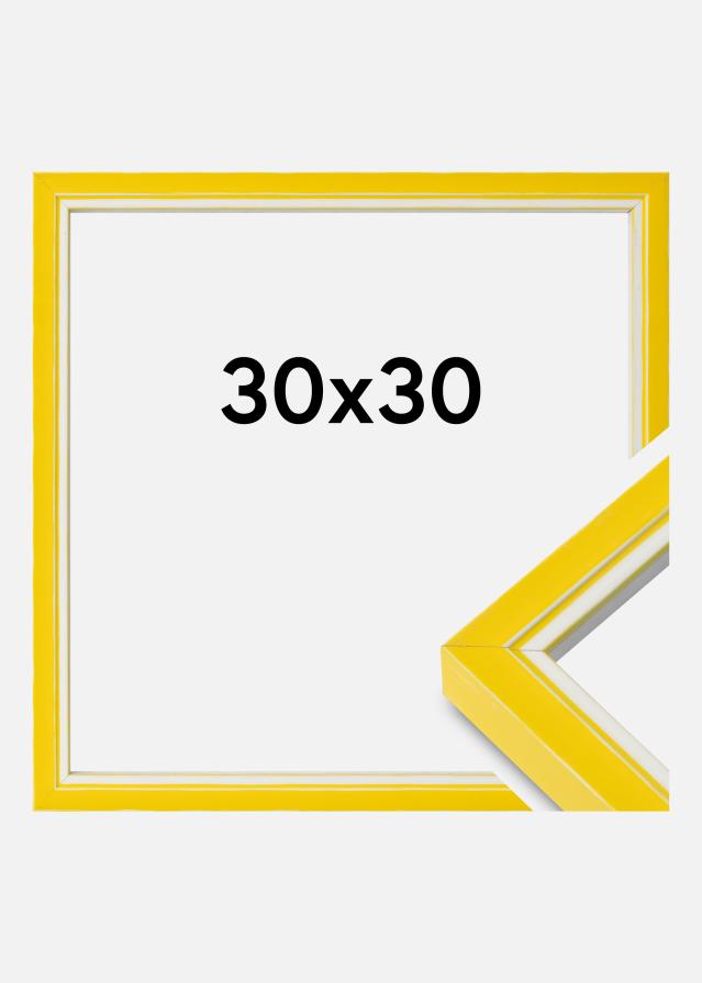 Mavanti Frame Diana Acrylic Glass Yellow 30x30 cm