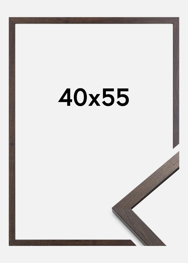 BGA Frame Trendy Acrylic Glass Walnut 40x55 cm