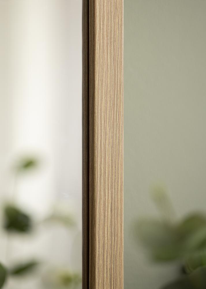 BGA Mirror Overdoor Oak 34x126 cm