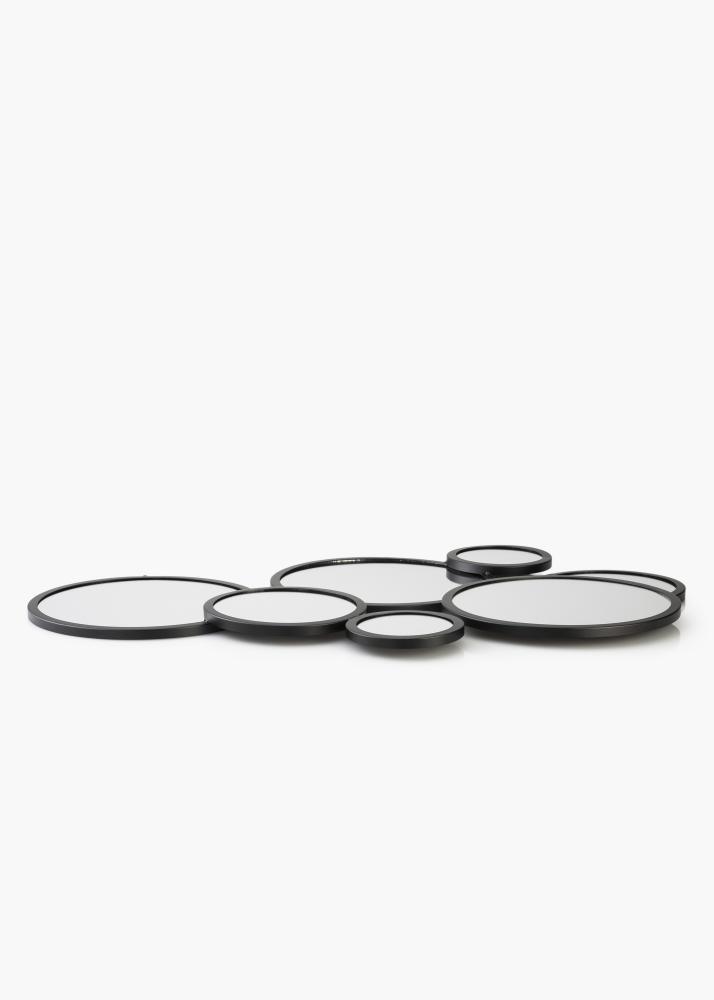 KAILA KAILA Mirror Bubbles - Black 72x43 cm