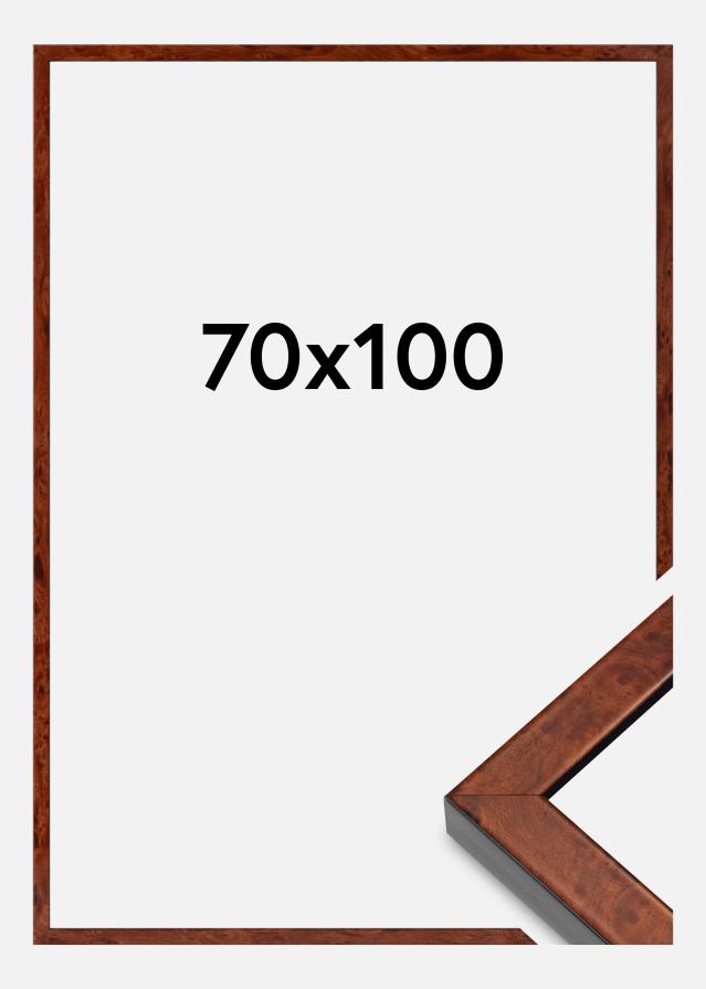 Mavanti Frame Hermes Acrylic Glass Burr Walnut 70x100 cm