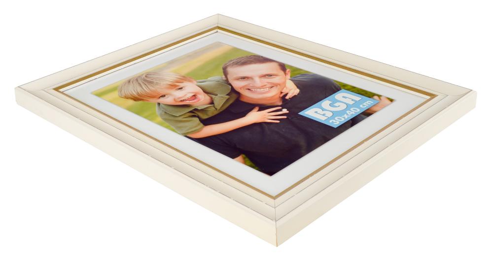 Bubola e Naibo Frame Sally White 30x40 cm