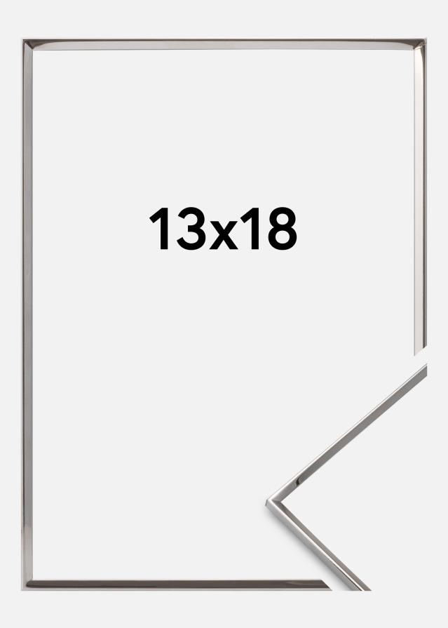 Estancia Frame Slät Metall Silver 13x18 cm