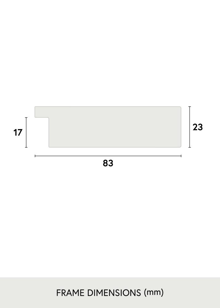 Ramverkstad Frame Högsjö White - Custom Size