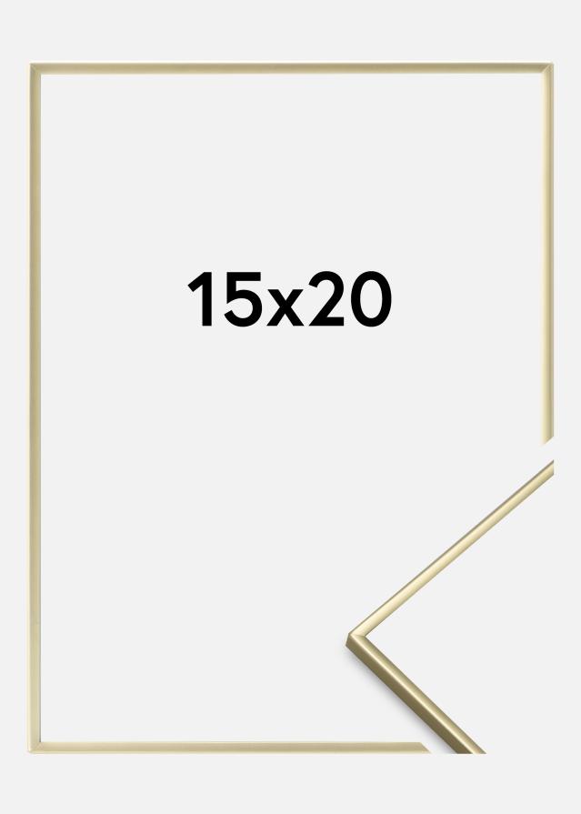 Estancia Frame Slät Metall Gold 15x20 cm