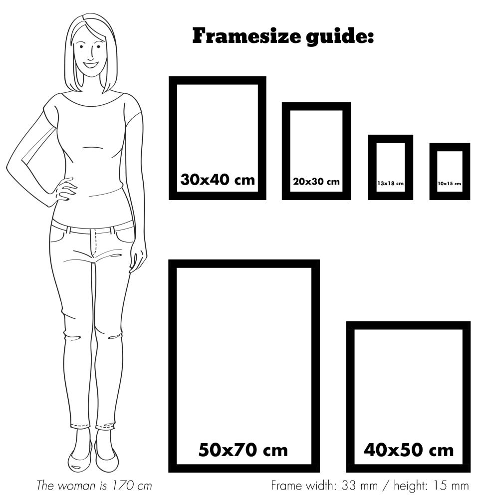 Bubola e Naibo Frame Sandra Brown 60x80 cm