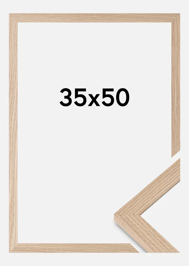 BGA Frame BGA Classic Acrylic Glass Oak 35x50 cm