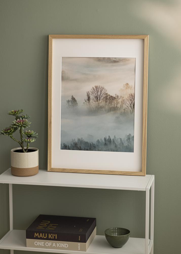 Artlink Frame Amanda Box Acrylic glass Oak 80x120 cm