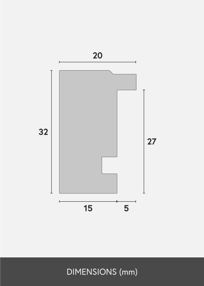Mavanti Frame Diana Acrylic Glass Red 45x60 cm
