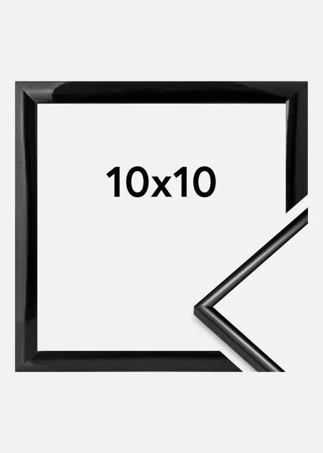 BGA Frame New Lifestyle Acrylic glass Black 10x10 cm