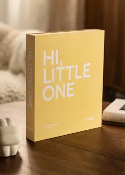 KAILA KAILA HI LITTLE ONE Yellow - Coffee Table Photo Album (60 Black Pages)