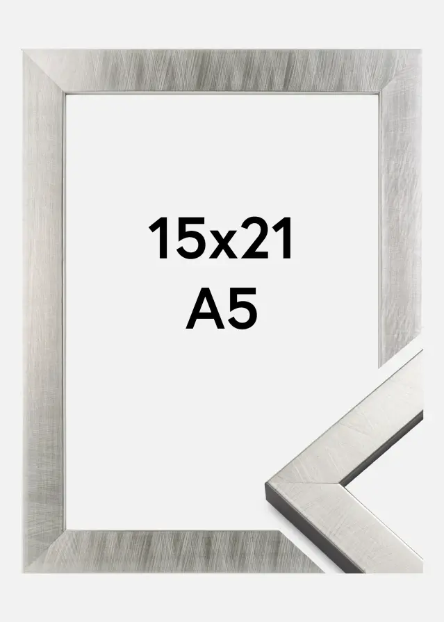 Galleri 1 Frame Uppsala Silver 15x21 cm (A5)