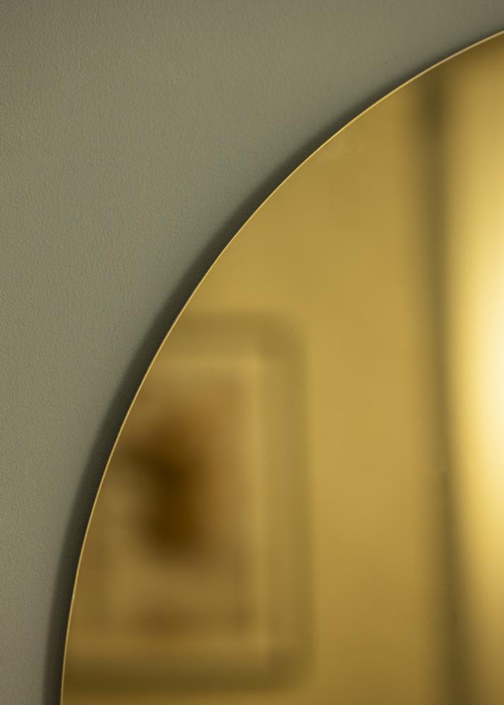 KAILA Mirror Golden Yellow 70 cm Ø