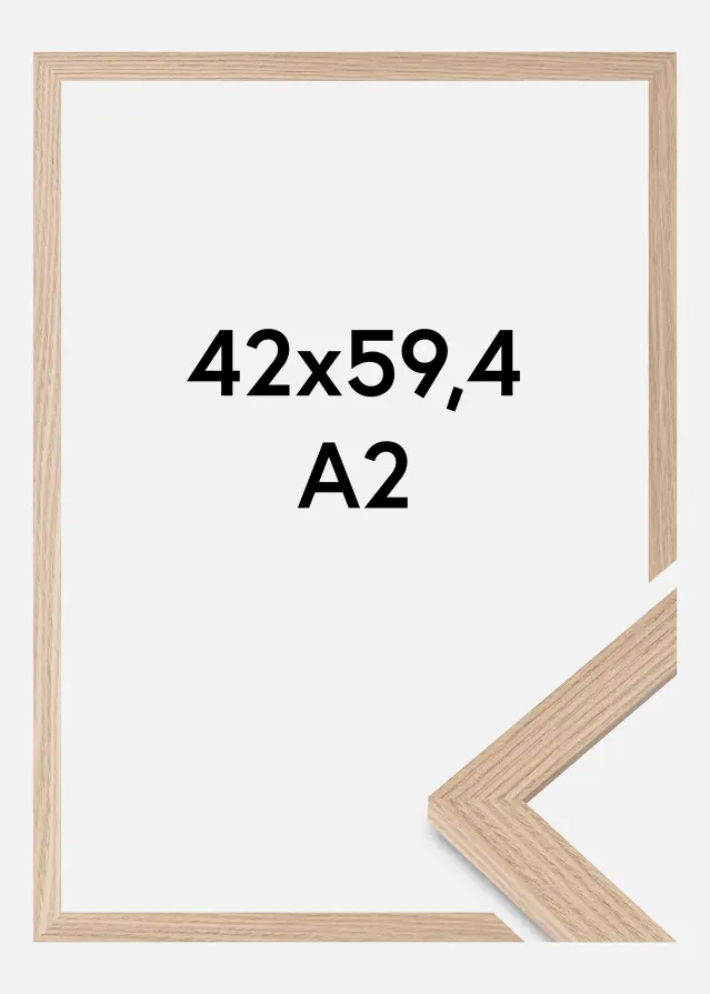 BGA Frame BGA Classic Acrylic Glass Oak 42x59,4 cm (A2)
