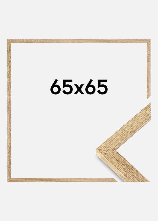 BGA Frame Selection Acrylic Glass Oak 65x65 cm