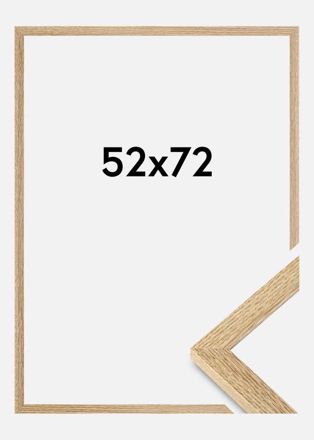 BGA Frame Selection Acrylic Glass Oak 52x72 cm