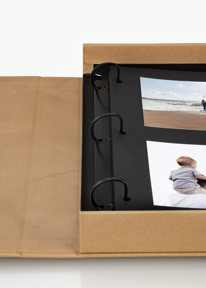 KAILA KAILA OUR LOVE STORY Manilla - Coffee Table Photo Album (60 Black Pages)