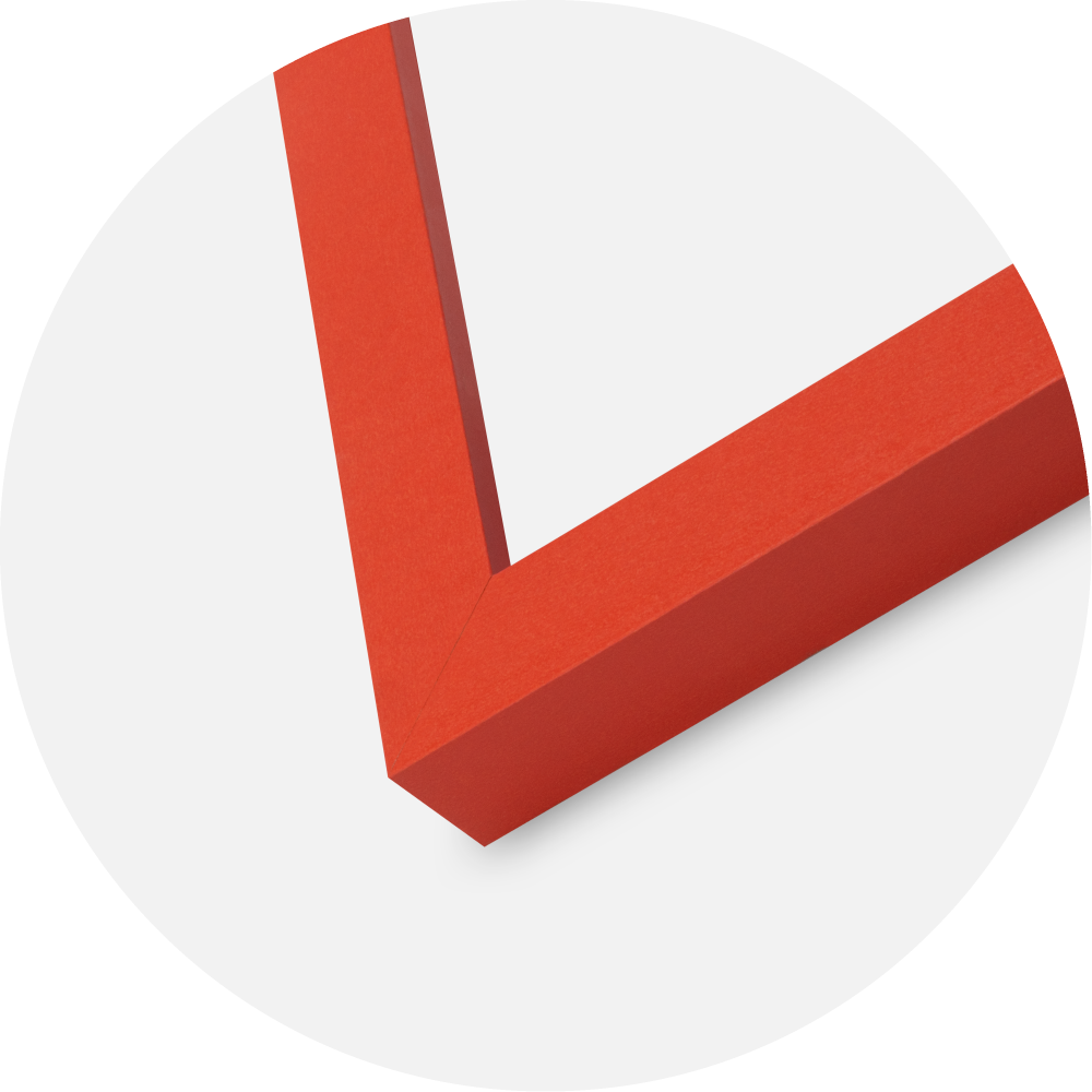 Jämtlands Ramfabrik Frame Selection Acrylic Glass Red 40x40 cm