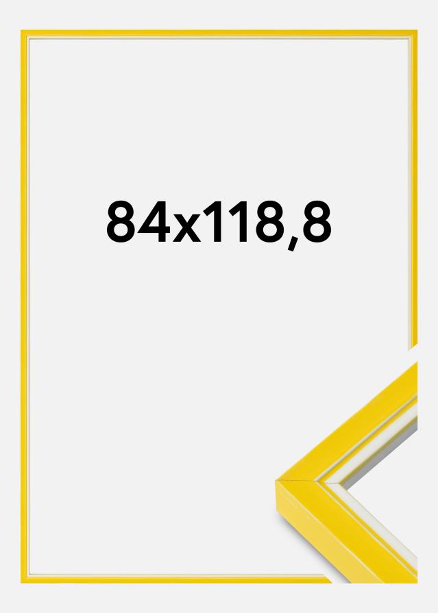 Mavanti Frame Diana Acrylic Glass Yellow 84.1x118.9 cm (A0)