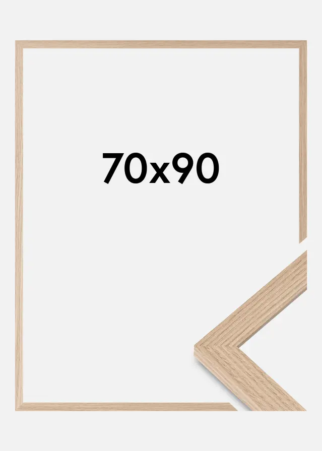 Artlink Frame BGA Classic Acrylic Glass Oak 70x90 cm