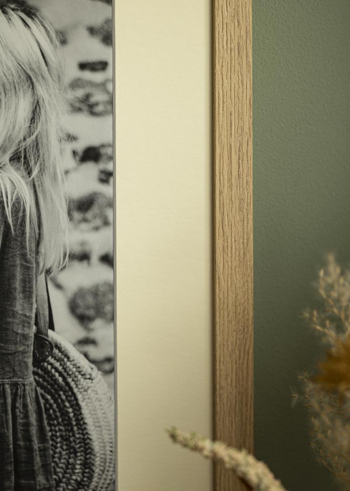 Konstlist Crescent Mount Antique White (White Core) 50x60 cm (39x49)