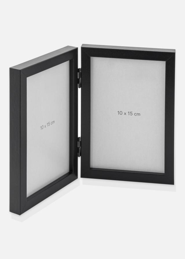 BGA Folding picture Frame Black 10x15 cm