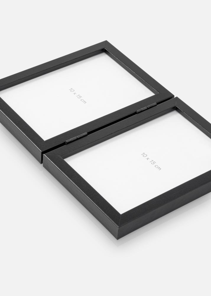 BGA Folding picture Frame Black 10x15 cm