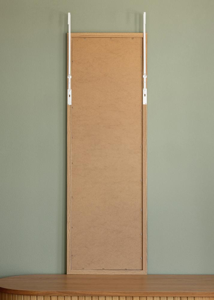 BGA Mirror Overdoor Oak 34x100 cm