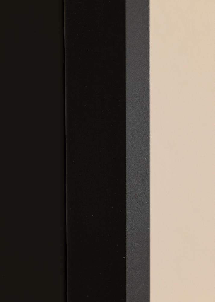 Ram med passepartou Frame Globe Black 40x100 cm - Picture Mount Black 30x91 cm