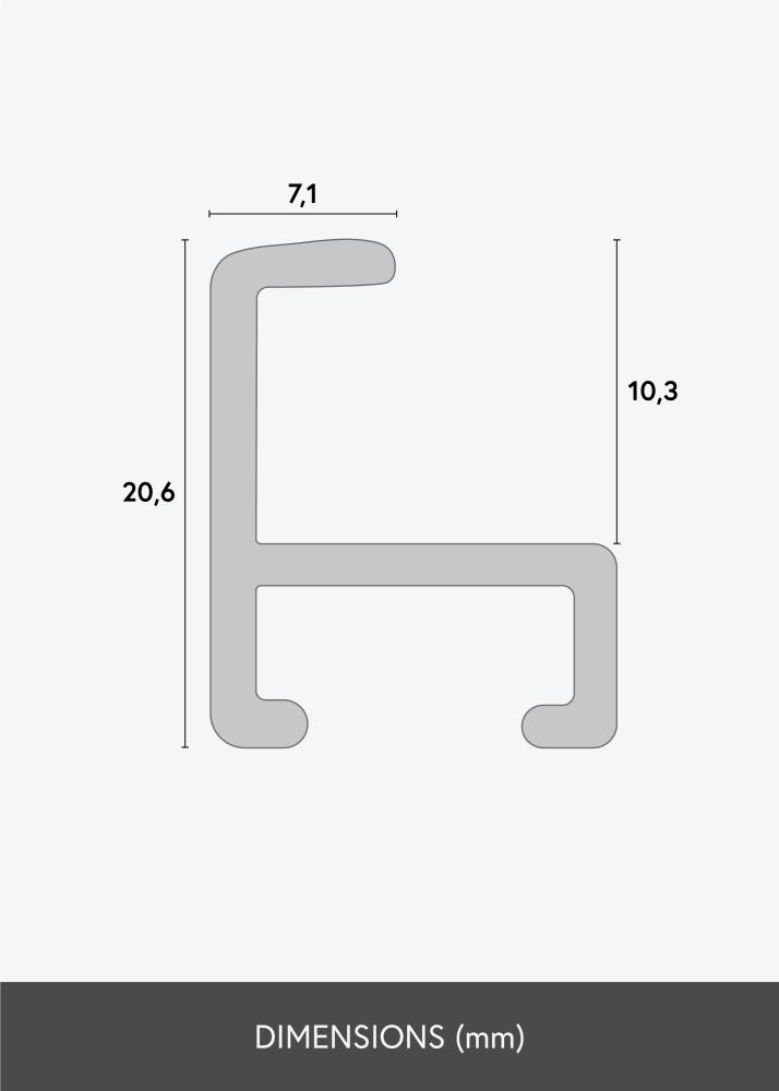 Ramverkstad Frame Copenhagen White - Custom Size
