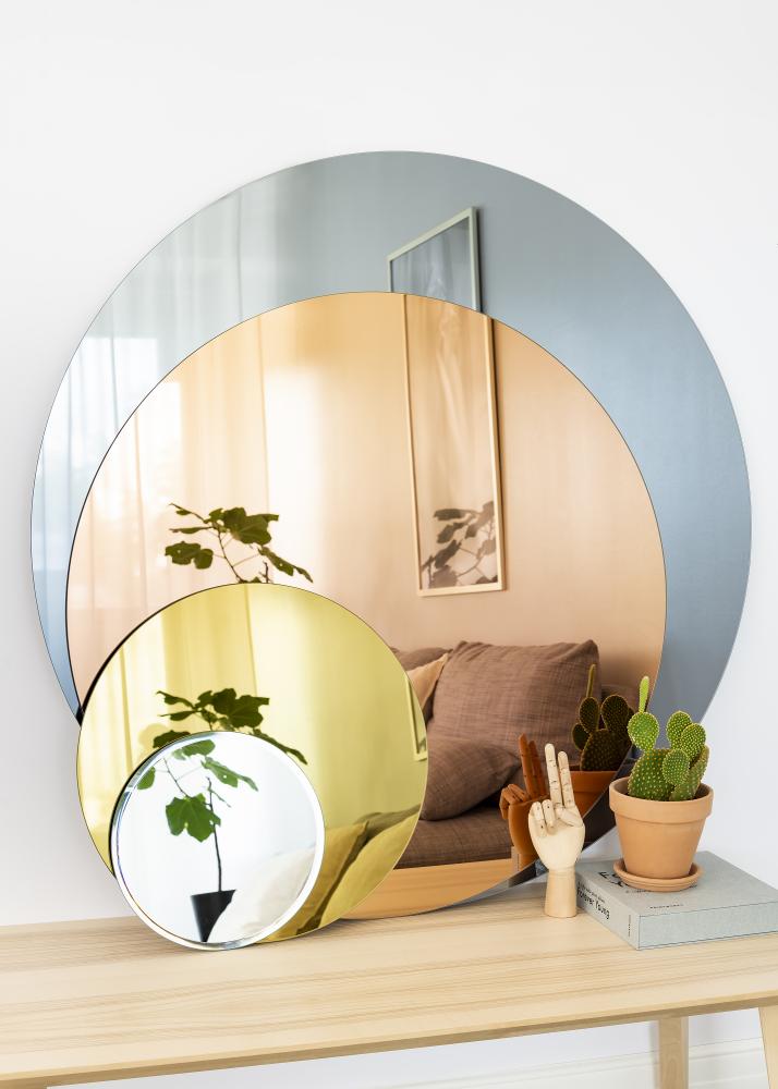 KAILA KAILA Round Mirror Gold 110 cm Ø