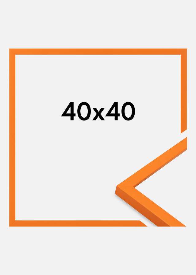 Jämtlands Ramfabrik Frame Kent Acrylic Glass Orange 40x40 cm