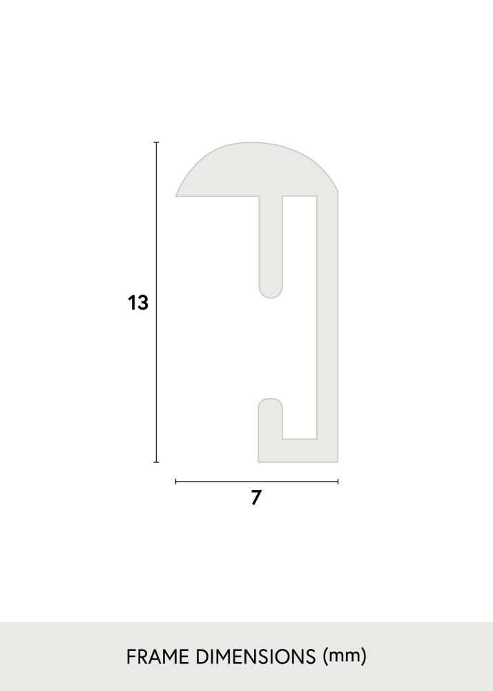 Focus Frame Can-Can Black 21x30 cm