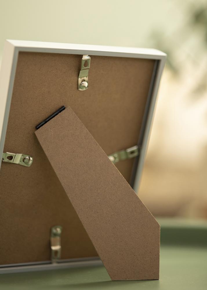 Ram med passepartou Frame Desire Silver 13x18 cm - Picture Mount White 10x12 cm