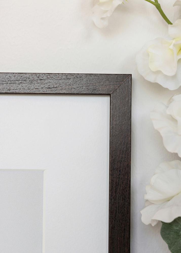 BGA Frame Trendy Acrylic Glass Walnut 50x70 cm