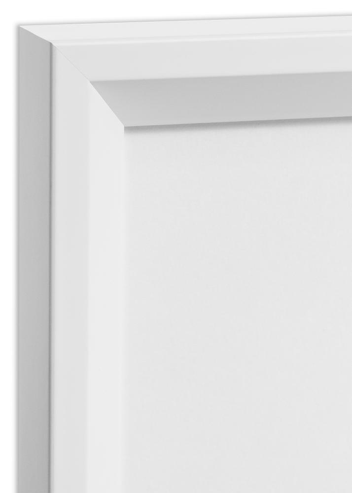 Ram med passepartou Frame Globe White 50x60 cm - Picture Mount Black 35x45 cm